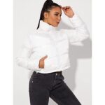 Lightweight Winter Crop Puffer Jacket