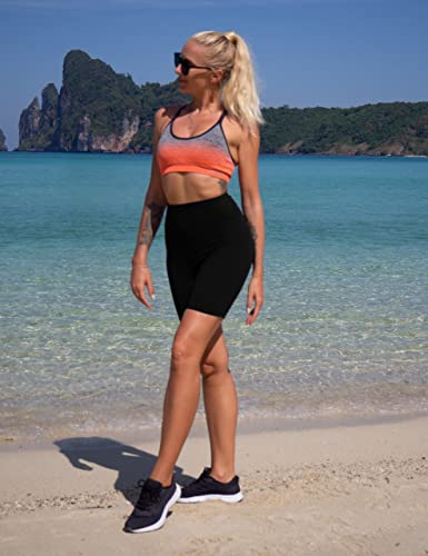 High Waisted Yoga Biker Shorts