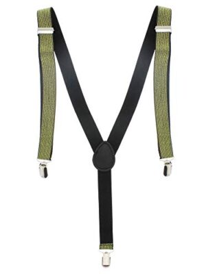 Elastic Clip-on Y-back Neon Suspender