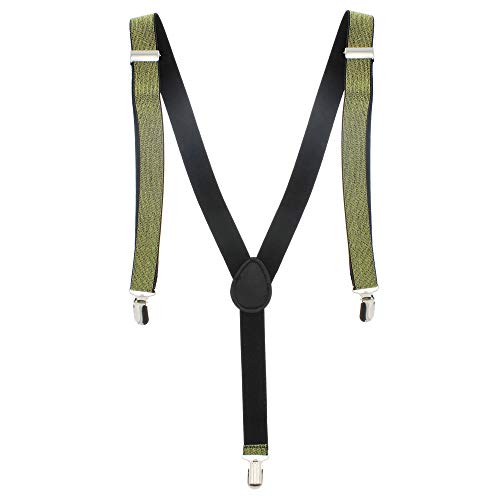 Elastic Clip-on Y-back Neon Suspender