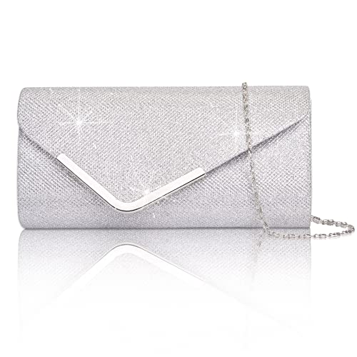 Shiny Sequins Evening Clutch