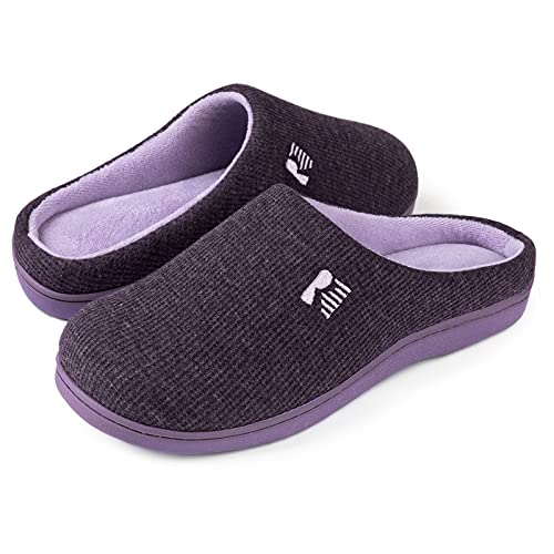 Two-Tone Memory Foam Slipper