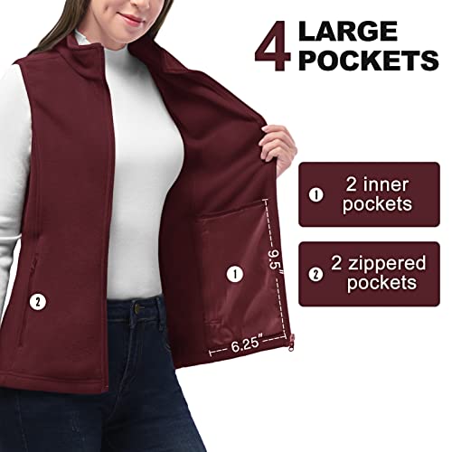 Lightweight Fleece Vest with Pockets