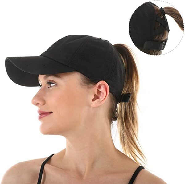 Criss Cross Ponytail Baseball Cap