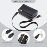 Crossbody Bag with 3 Zips