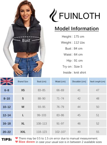 Lightweight Padded Cropped Vest