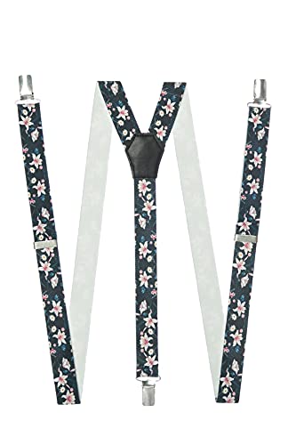 Floral Paisley Adjustable Y Shape Braces