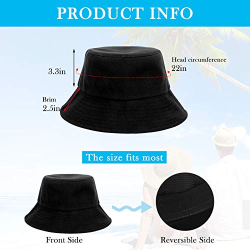 Cotton Bucket Hat for Men Teens