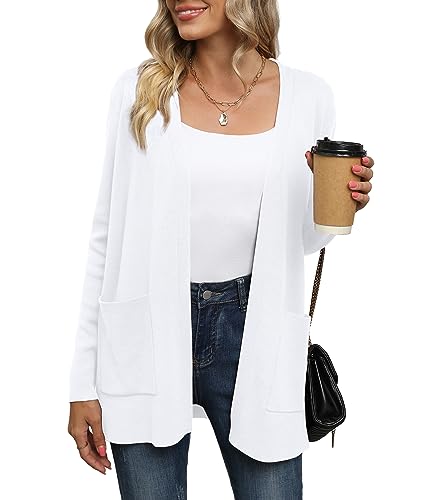 Loose Casual Lightweight V-neck Cardigan