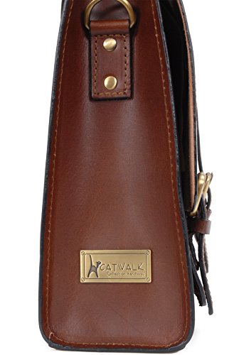 Leather Messenger Bag - Large Work Satchel