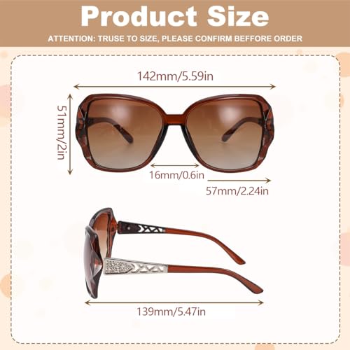 Vintage UV400 Oversized Sunglasses