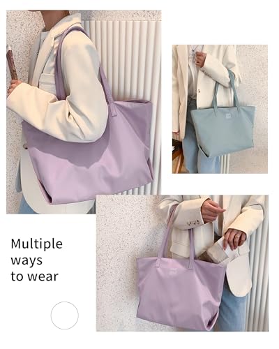 49cm Water Resistant Tote Bag with Zip and Pockets