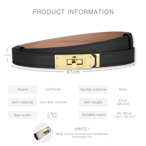 Skinny Leather Belt
