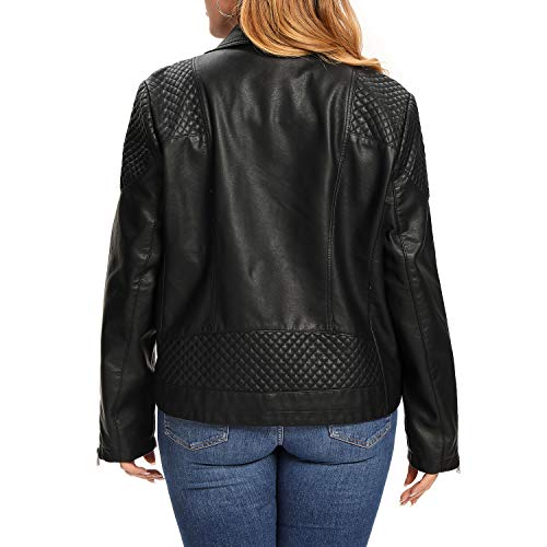 Faux Leather Biker Jacket