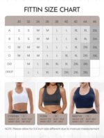 Racerback Sports Bra - Padded Seamless Activewear