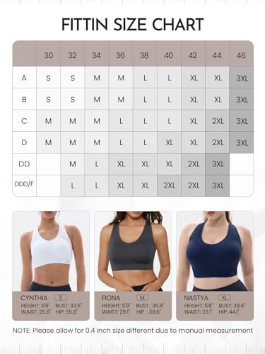 Racerback Sports Bra - Padded Seamless Activewear