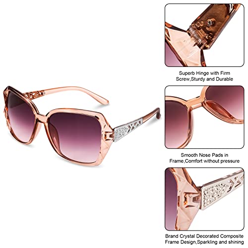 Vintage UV400 Oversized Sunglasses