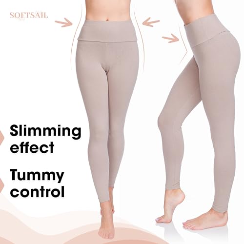 High Waist Cotton Leggings