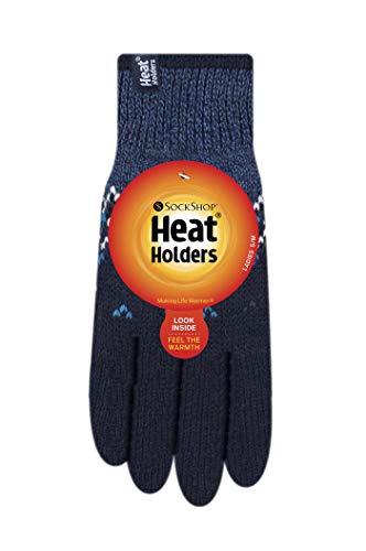 Striped Thermal Fleece Gloves
