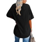 Summer V Neck Half Sleeve Tunic Top