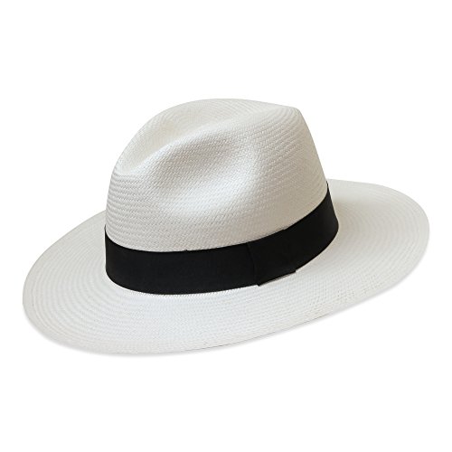 White Fedora Panama Hat