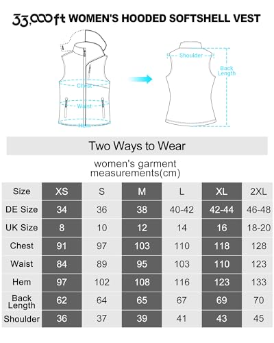 Lightweight Softshell Hooded Vest