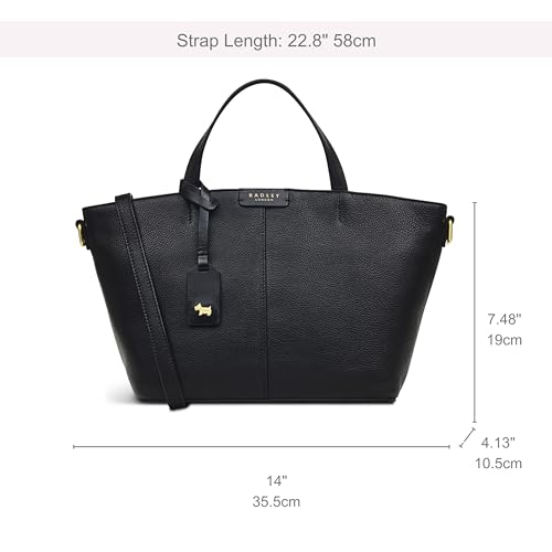 Dove Road Medium Leather Top Handle Bag