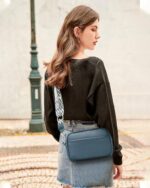 Crossbody Bag with Wide Strap