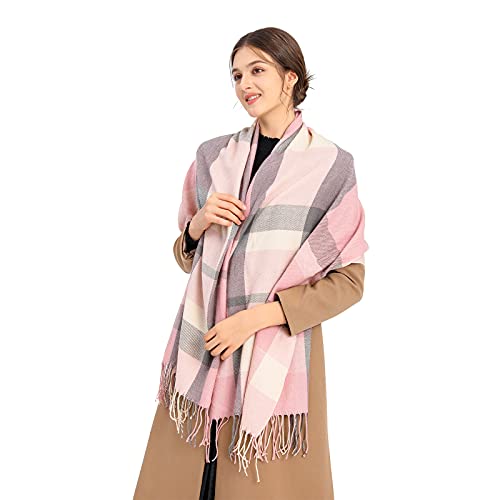 Winter Tartan Shawls, Cashmere Feel