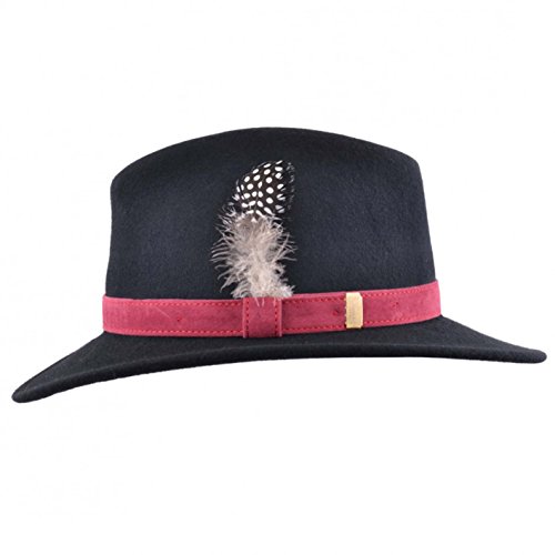 Wool Felt Crushable Fedora Hat