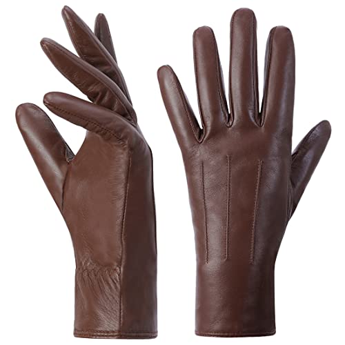 Leather Gloves, Winter Cashmere
