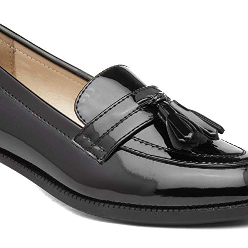 Black Patent Loafer