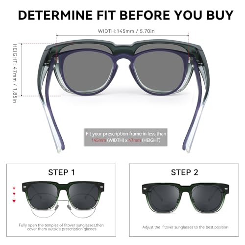 Polarised Fit Over Sunglasses, UV 400