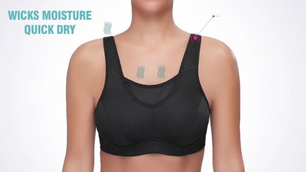 High Impact Wirefree Sports Bra
