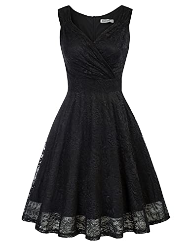 Sequin V-Neck Sleeveless Dress