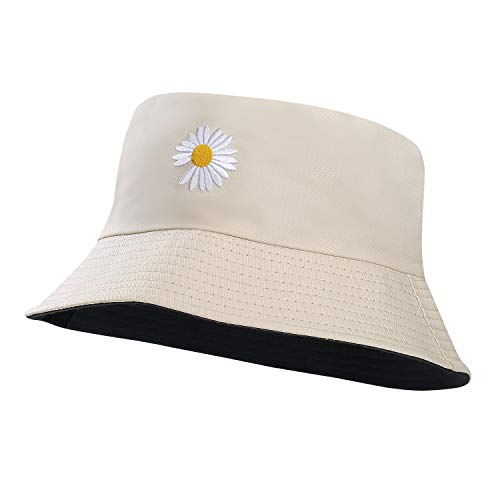 Reversible Cotton Daisy Sun Hat