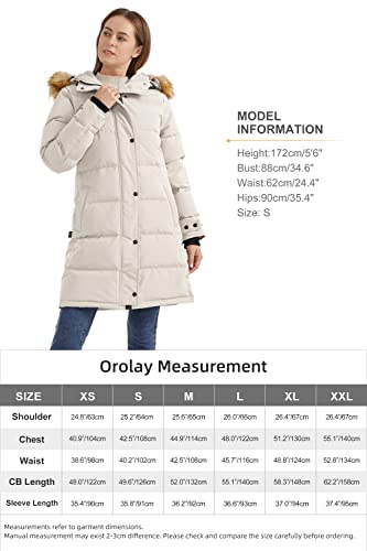 Insulated Down Coat with Faux Fur Hood