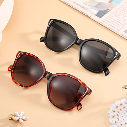 2 Pairs Cat Eye Sunglasses
