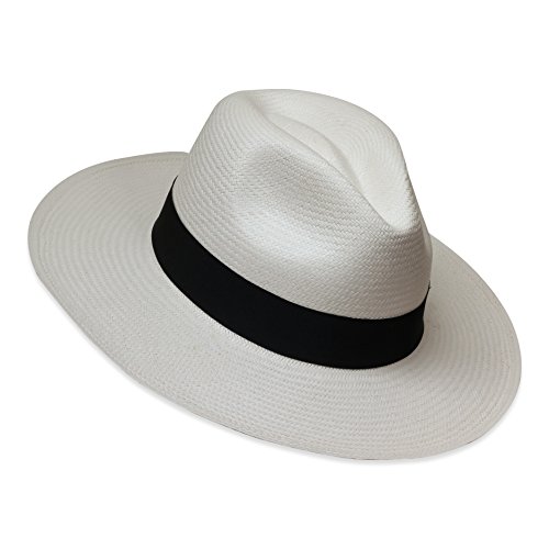 White Fedora Panama Hat