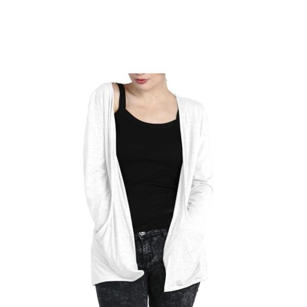 Casual Long Sleeve Open Cardigan