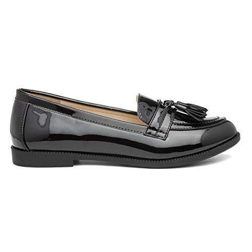 Black Patent Loafer