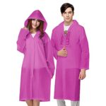 Waterproof Adult Poncho, 2PCS, Reusable, with Hoods