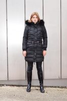 Quilted Hooded Winter Parka - Fleece Lined