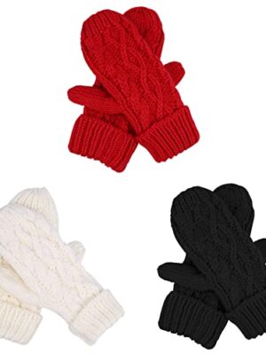 Thermal Knit Mittens