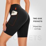 High Waist Cycling Shorts with Pockets