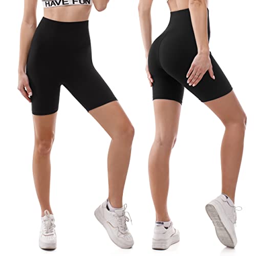High Waisted Cycling Shorts - Tummy Control