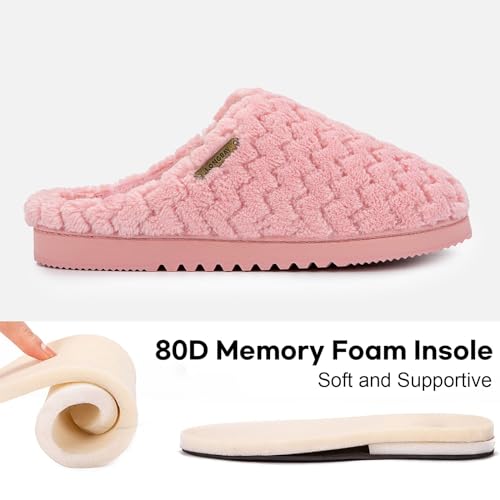 Flannel Memory Foam Slippers