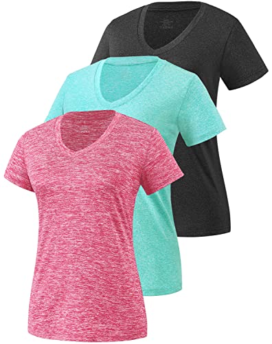 Dry Fit V-Neck Gym T-Shirts