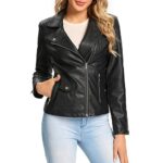Faux Leather Biker Jacket