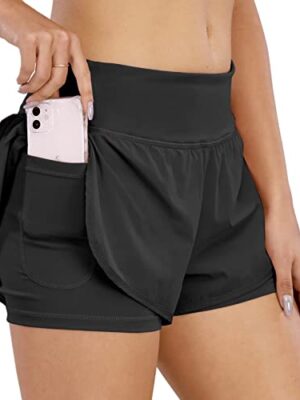 2-in-1 Lightweight Quick Dry Running Shorts